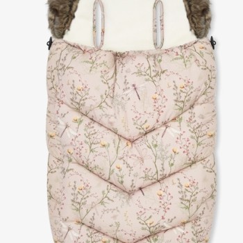 Zimska vreća za dječja kolica Luxury Secret Garden Beige