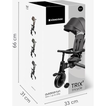 Otroški tricikel 8v1 TRIX 2 Mint