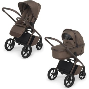 2u1 Commander Duo kolica za sve terene u toploj Cinnamon Brown nijansi