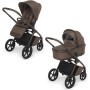 2u1 Commander Duo kolica za sve terene u toploj Cinnamon Brown nijansi