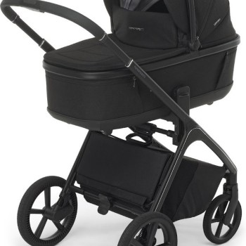Dječja kolica COMMANDER DUO Onyx Black s većim kotačima i Lift sustavom