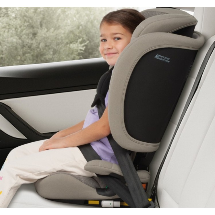 Sklopiva autosjedalica COURSE i-Size Black 100–150 cm