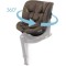 Foppapedretti DISK GROW i-Size autosjedalica Cinnamon brown 40-150 cm