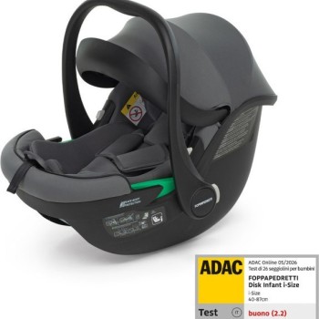 Dječja autosjedalica i-Size DISK INFANT Steel Grey 40-87 cm