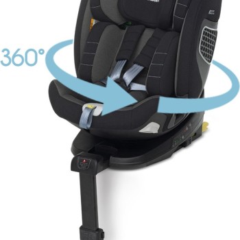 Vrtljiv avtosedež FP360° i-Size Black