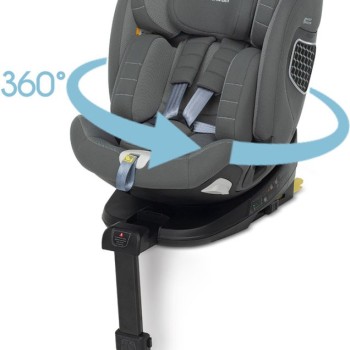 Avtosedež 40-150 cm z Isofix FP360° i-Size Grey