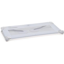 Ograda za dječji krevet HOPLA White 90 cm