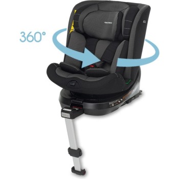 Autosjedalica 40-150 cm 360°  ITURN i-Size Black