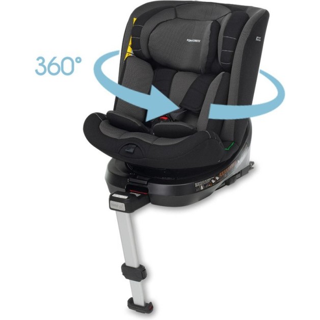 Avtosedež ITURN i-SIze 360° Black 40-150 cm Avtosedež ITURN i-SIze 360° Black 40-150 cm