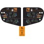 Avtosedež OPEN i-SIze Black 100-150 cm