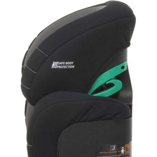 Avtosedež OPEN i-SIze Black 100-150 cm