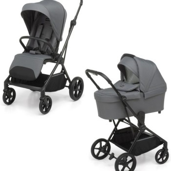 Kompakten voziček 2v1 Duo SPRITZ Titanium