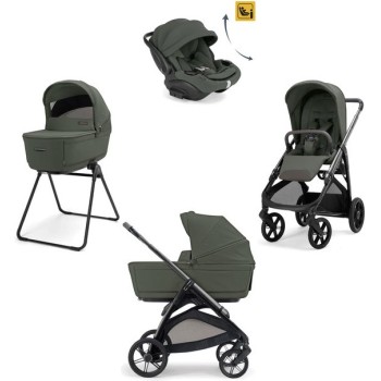 Dječja kolica APTICA DARWIN RECLINE EVO 4v1 Ivy Green / Litio Black