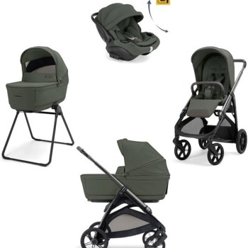 Dječja kolica APTICA DARWIN RECLINE EVO 4v1 Ivy Green / Litio Black