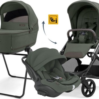 Dječja kolica APTICA DARWIN RECLINE EVO 4v1 Ivy Green / Litio Black