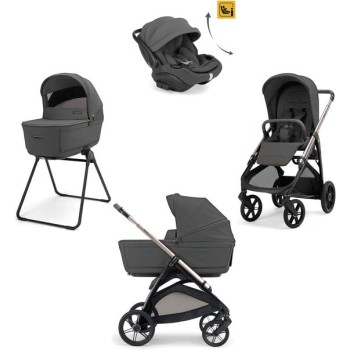 Dječja kolica APTICA 4u1 DARWIN RECLINE EVO Marble Grey
