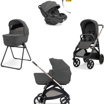 Dječja kolica APTICA 4u1 DARWIN RECLINE EVO Marble Grey