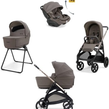 Kolica 4u1 APTICA DARWIN RECLINE EVO Essence Mokka s konstrukcijom Palladio Black