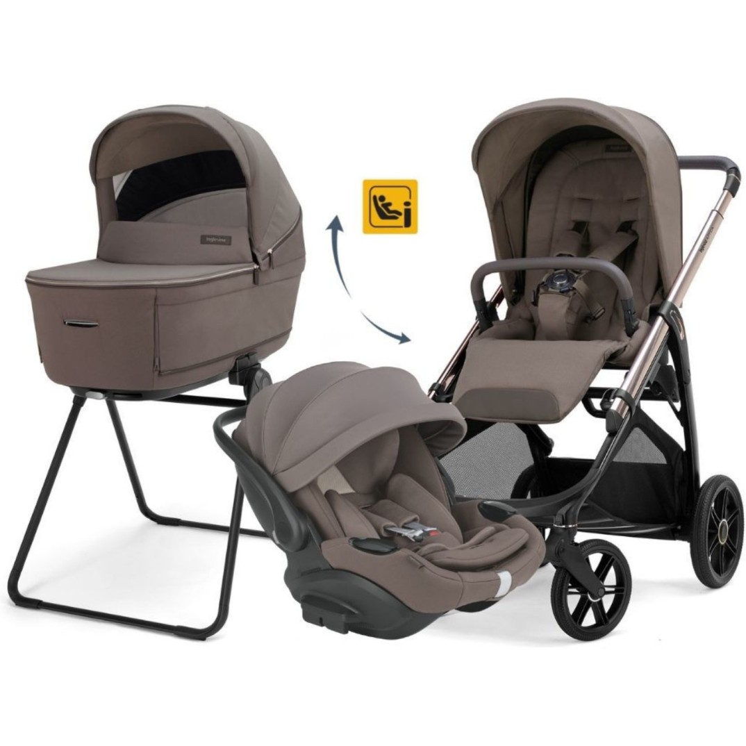 Kolica 4u1 APTICA DARWIN RECLINE EVO Essence Mokka s konstrukcijom Palladio Black