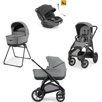 Dječja kolica Quattro APTICA XT 4v1 Darwin Reclin Evo I-Size Canyon Grey