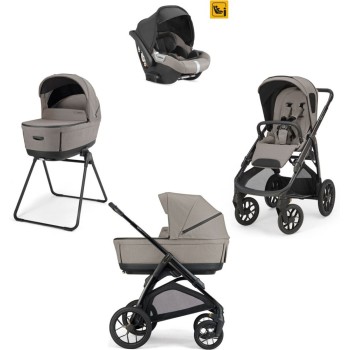 Aptica XT Darwin i-Size 4u1 Tundra Beige s okvirom total black