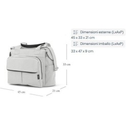 Modularna torba za prematanje Aptica DUAL BAG Crystal Grey Modularna torba za prematanje Aptica DUAL BAG Crystal Grey