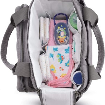 Siva torba za prematanje Aptica DUAL BAG Marble Grey Siva torba za prematanje Aptica DUAL BAG Marble Grey