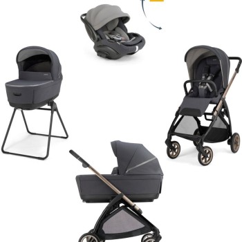 ELECTA DARWIN RECLINO EVO kolica 4u1 Garage Grey / Bronze Black