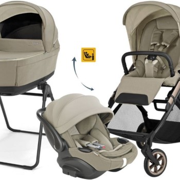 ELECTA DARWIN RECLINE EVO kolcia 4u1 Hangar Beige