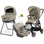 ELECTA DARWIN RECLINE EVO kolcia 4u1 Hangar Beige ELECTA DARWIN RECLINE EVO kolcia 4u1 Hangar Beige