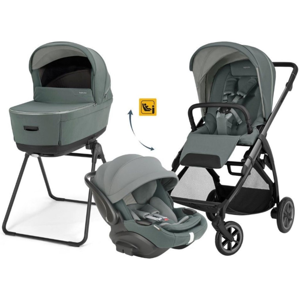 Kolica 4u1 ELECTA DARWIN RECLINE EVO Studio Grey
