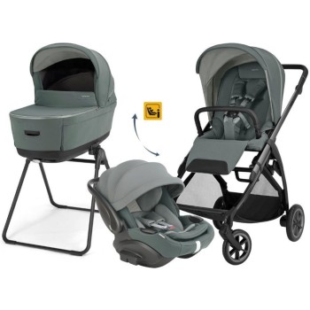 Kolica 4u1 ELECTA DARWIN RECLINE EVO Studio Grey