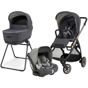 Dječja kolica 4u1 ELECTA Darwin Studio Grey