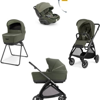 Kolica 4v1 ELECTA Loft Green s autosjedalicom Darwin R-EVO