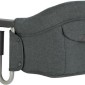 Stolček za hranjenje za mizo FAST Charcoal Grey