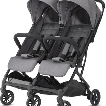Dječja kolica za blizance Inglesina TWIN SKETCH Black Grey