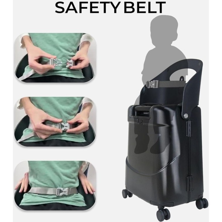 Kofer za putovanje s djetetom CARRY ON Original Midnight Black Kofer za putovanje s djetetom CARRY ON Original Midnight Black