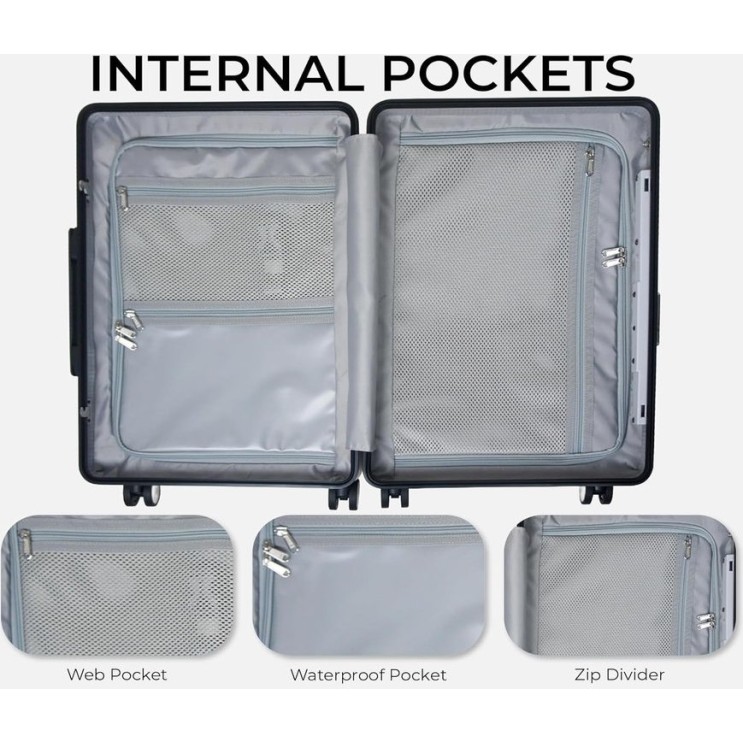 Dječji kofer za vožnju CARRY ON Mist grey Dječji kofer za vožnju CARRY ON Mist grey