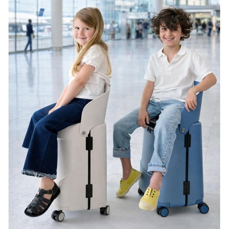 Dječji kofer za vožnju CARRY ON Mist grey Dječji kofer za vožnju CARRY ON Mist grey