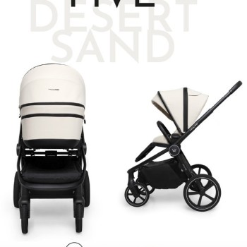 Kombinirani otroški voziček FIVE Desert Sand
