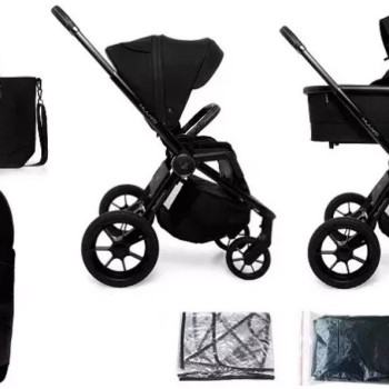 Kolica 2u1 QUICK SE 2 Chromium Black