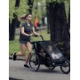 Otroška kolesarska prikolica 3v1 TRAIL Green za dva otroka Otroška kolesarska prikolica 3v1 TRAIL Green za dva otroka