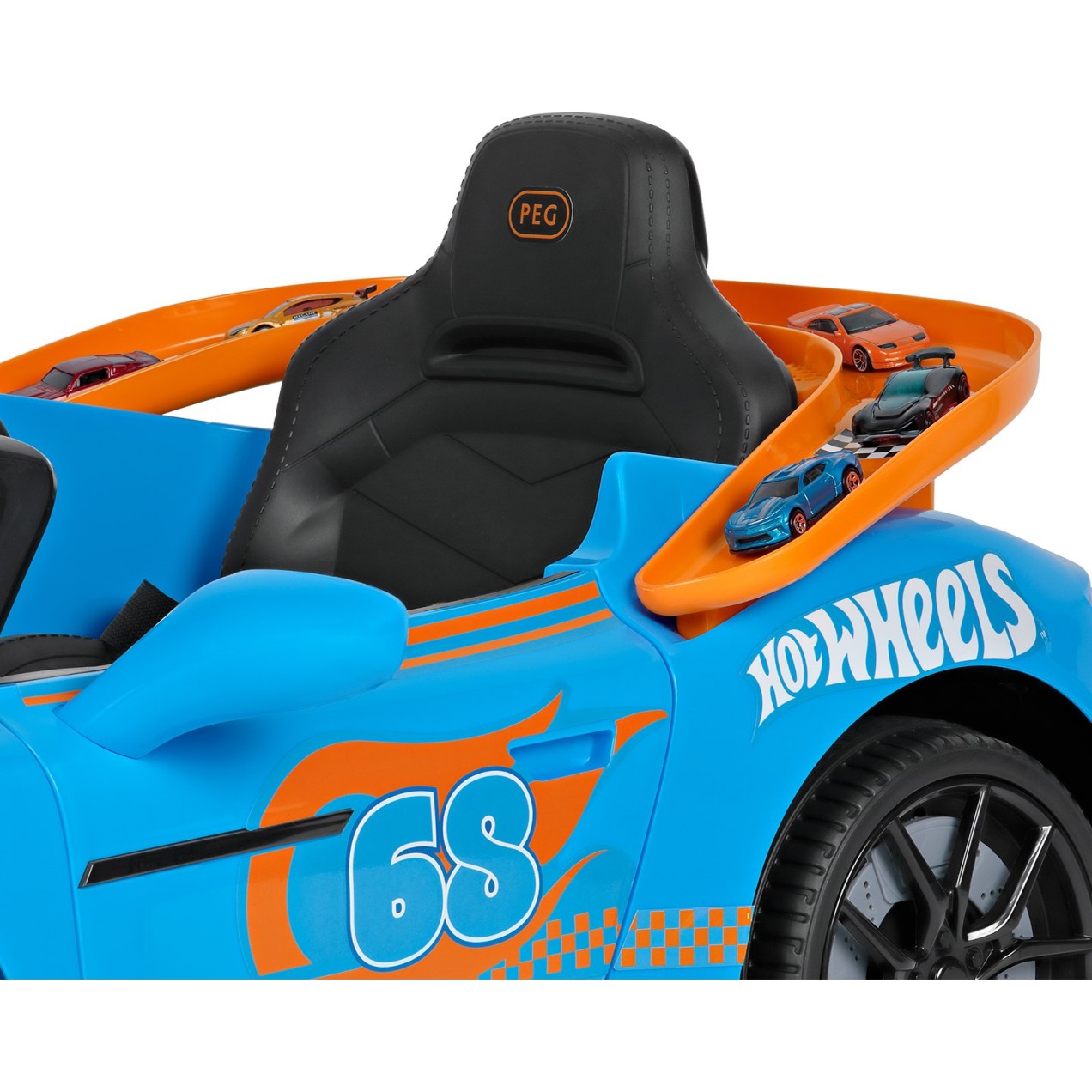 11V Hot Wheels avto na daljinca za prve dirkaške vožnje