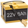 22V 8Ah litijska baterija Peg za sva vozila