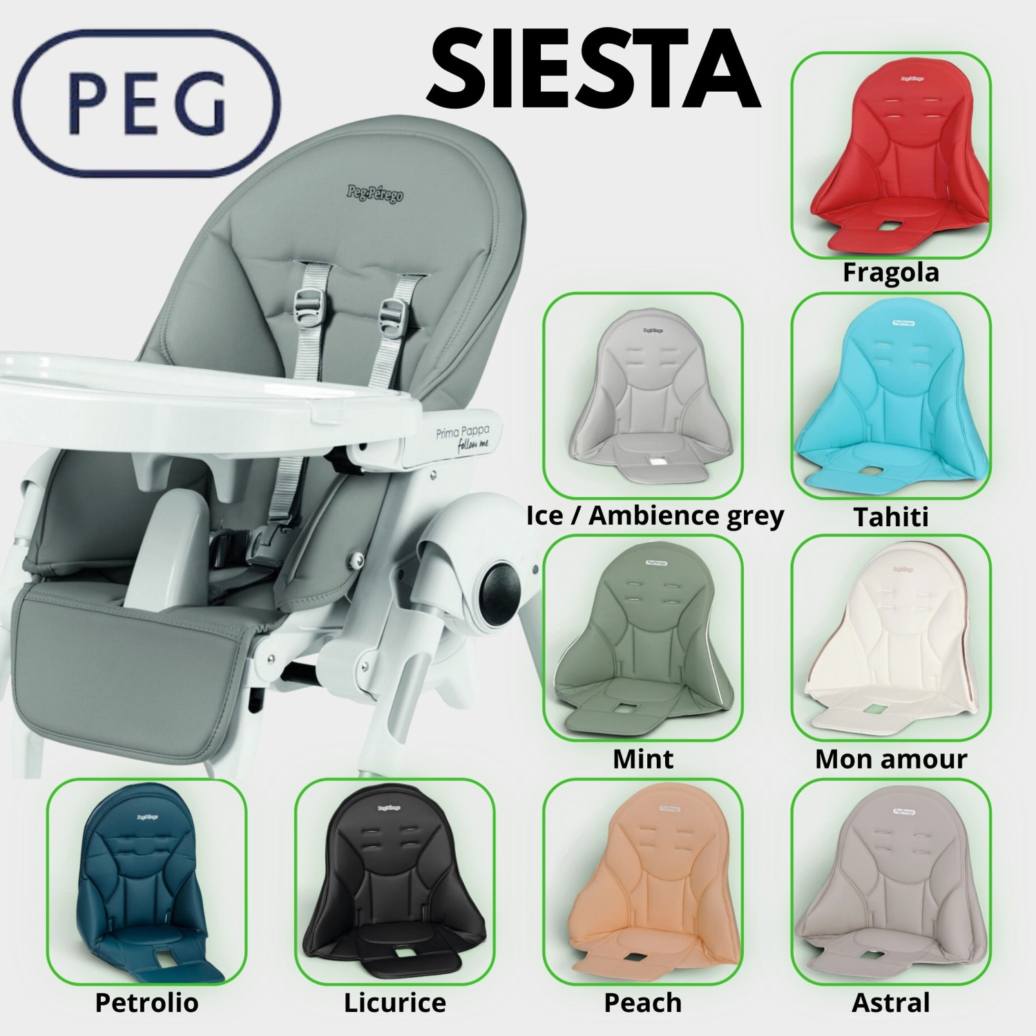 Navlaka za hranilicu Siesta i Prima Pappa - EKO KOŽA