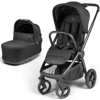 City Loop Pro Pop-Up True Black, mestni otroški voziček 2v1