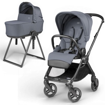 Switch Flex Nordic Blu - otroški voziček 2v1