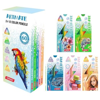 Barvice trikotne ARTMATE SET 5/1