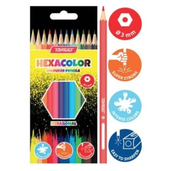 Barvice šesterokotne HEXACOLOR