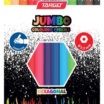Barvice šesterokotne JUMBO Barvice šesterokotne JUMBO